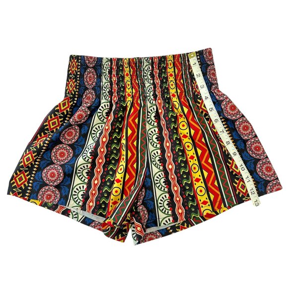 Women's Shein High Waisted Multi-Colored Shorts, Size XS - Picture 6 of 7